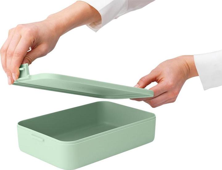 Image du produit Brabantia Boîte à lunch Make & Take 25.5 x 16.7 x 6.2 cm, Vert clair