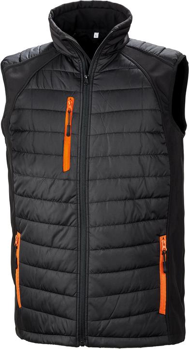 Schwarz/Orange