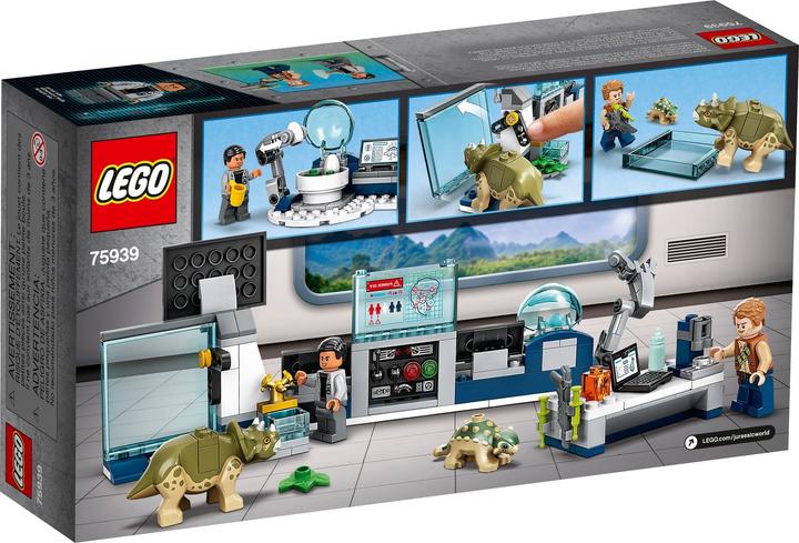 Actual product image LEGO Dr. Wu's lab: Outbreak of baby dinosaurs (75939, LEGO Jurassic World)