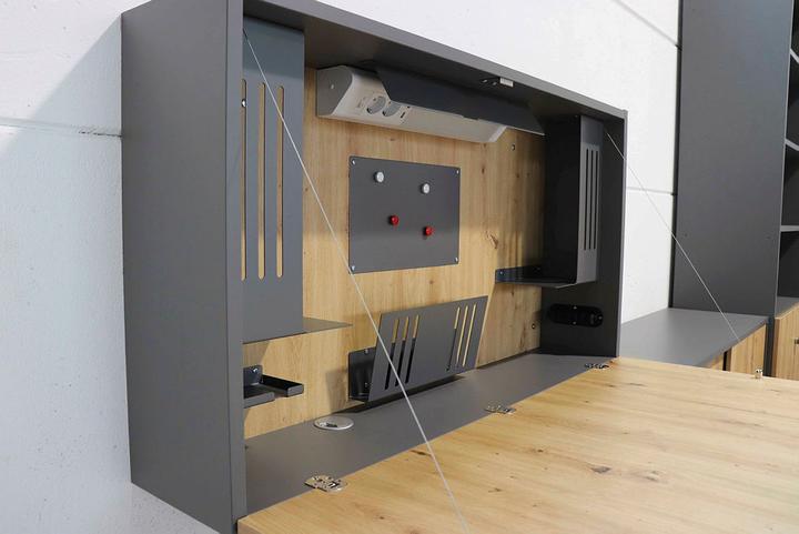 Actual product image Hammerbacher Wall desk (1200 x 260 x 650 mm)