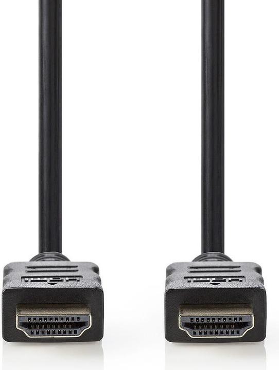 Produktbild Nedis CVGP34000BK05 HDMI-Kabel 0,5 m HDMI Typ A (Standard) Schwarz (0.50 m, HDMI)