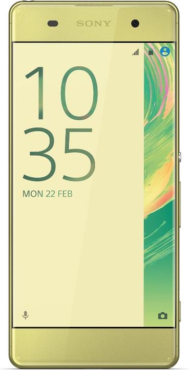 Sony Xperia XA (16 GB, Lime Gold, 5", Single SIM, 13 Mpx, 4G)