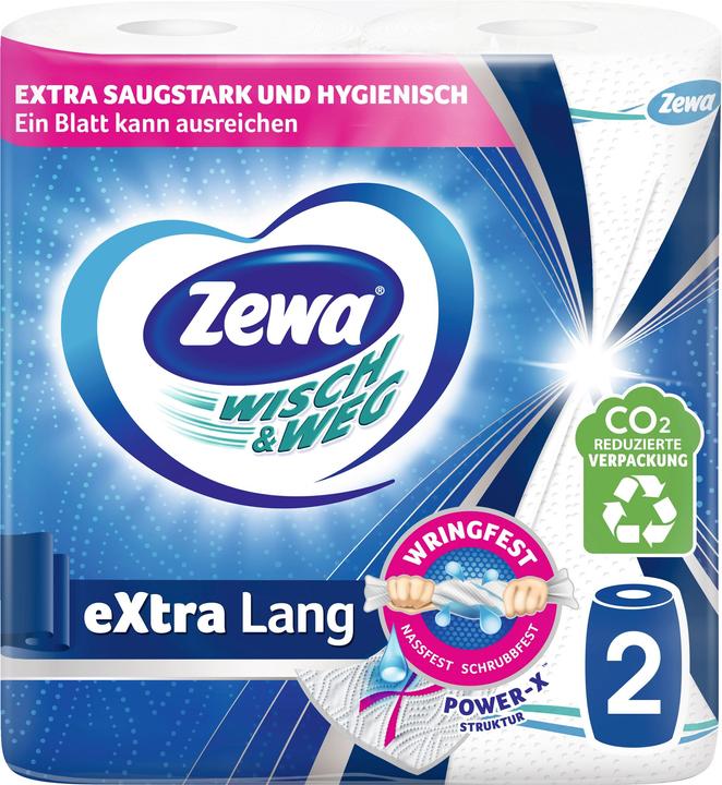 Produktbild Zewa Wisch&Weg Original Extra Lang 2X86 (2 x)