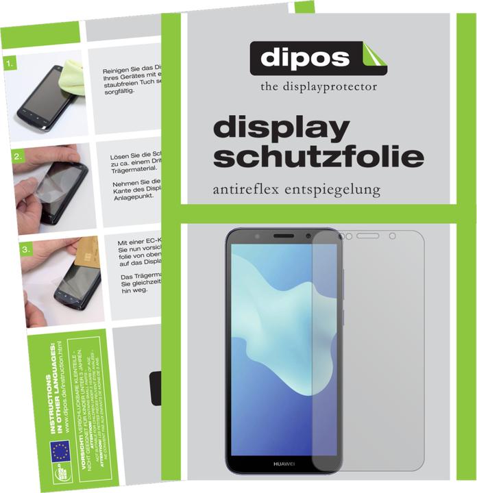 Actual product image Dipos Screen Protector Anti-Glare (6 Piece, Huawei Y5 (2018))