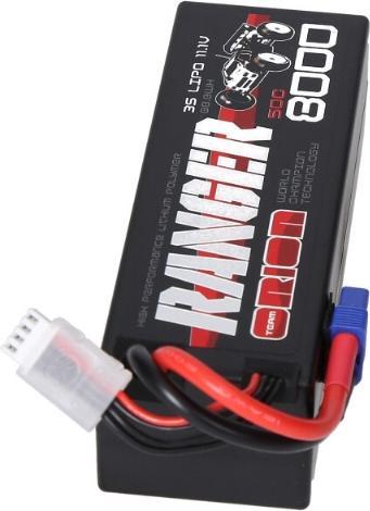 Image du produit Team Orion 3S 50C Ranger LiPo Battery (11.1V/8000mAh) EC3 (11.10 V, 8000 mAh)
