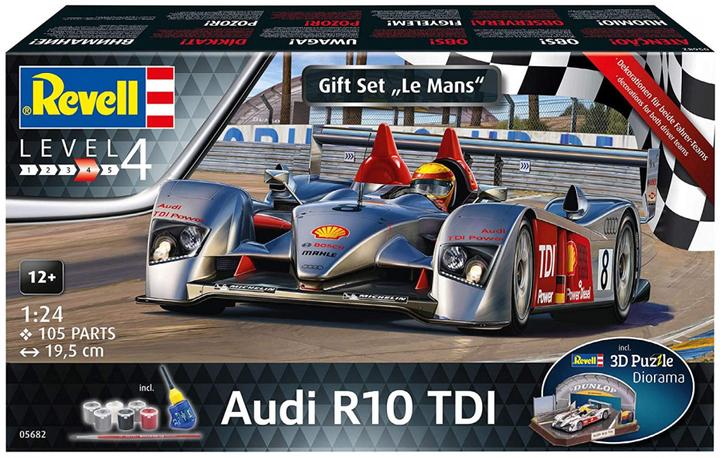 Produktbild Revell Gift Set Audi R10 TDI Le Mans + 3D Puzzle Diorama