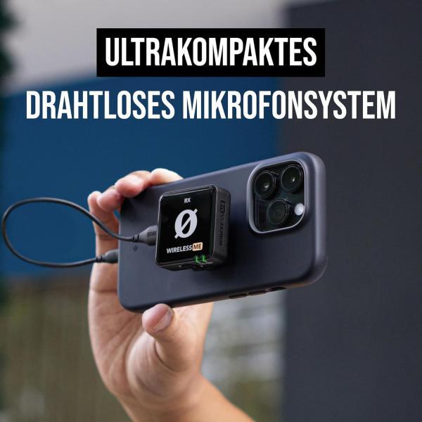 Produktbild RØDE Wireless ME Dual Funk-Mikrofon Interview Set 1 BK