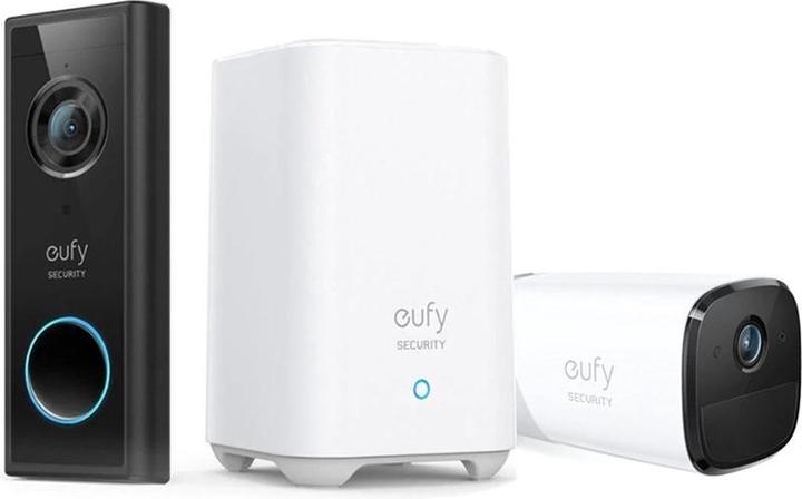 Produktbild eufy S220 VIDEO TORBELL + EUFYCAM 2 Pro - einschliesslich Homebasis 2 - Bundelvoordeel