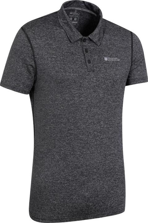 Actual product image Mountain Warehouse Mens Agra Stripe Polo Shirt (3XL)