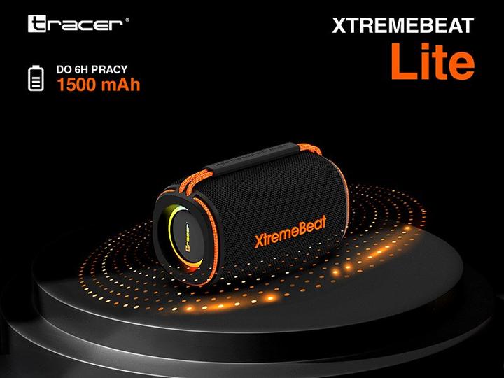 Produktbild Tracer XtremeBeat Lite TWS Tragbarer Bluetooth-Lautsprecher Schwarz 10 W (6 h)