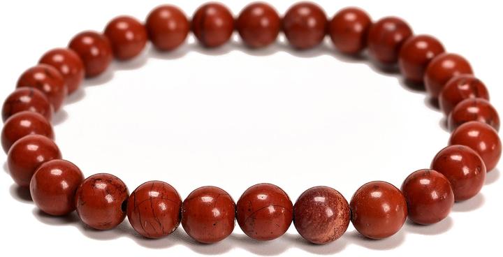 Leyda Jaspis Rot Armband (Farbstein)