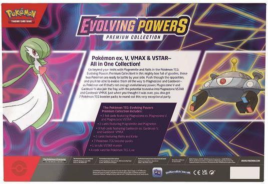 Actual product image Pokémon Evolving Powers Premium Collection Box - EN (English, Box Set & Collection)