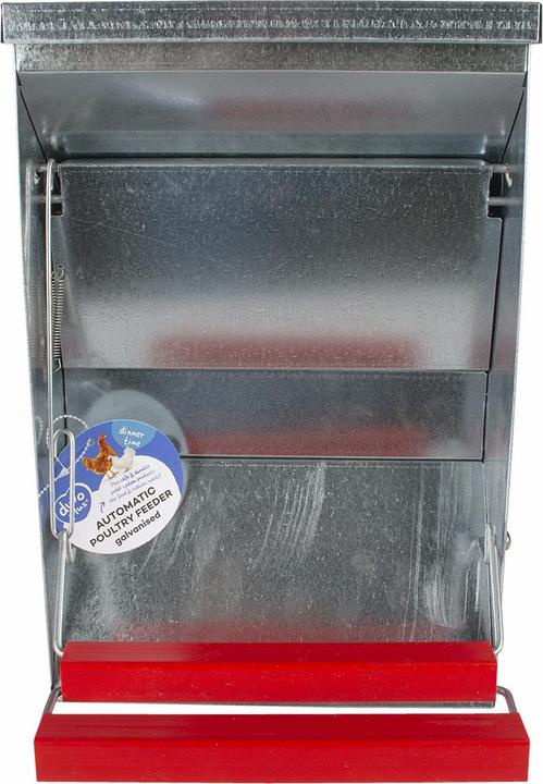 Actual product image Duvoplus Galvanized automatic poultry feeder