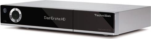 TechniSat DigiCorder HD S3, HDTV Recorder, 320GB, Silber (320 GB, DVB-S, DVB-S2)