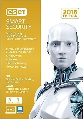 ESET Smart Security 2016 (3 User, 12 Monate)