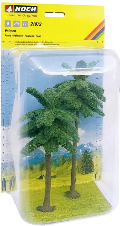 Image du produit Noch Palmiers 15 cm et 19 cm, 2 pièces