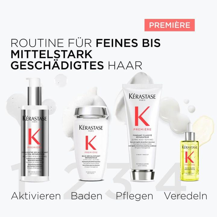 Image du produit Kérastase Première Repair Routine Set pour cheveux abîmés - 730ml (Set soin capillaire)