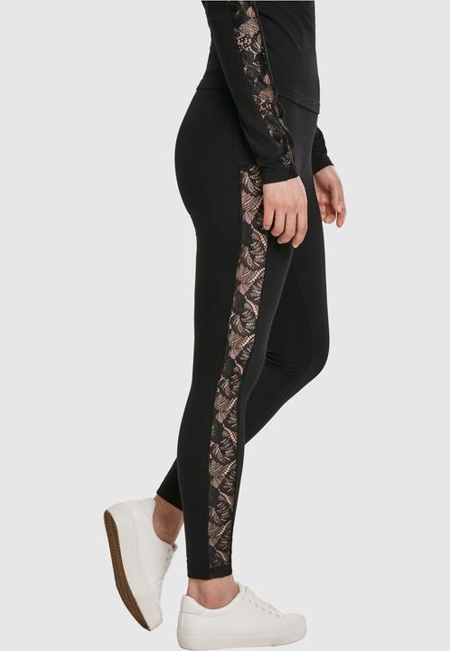 Produktbild Urban Classics Ladies Lace Striped Leggings (XL)