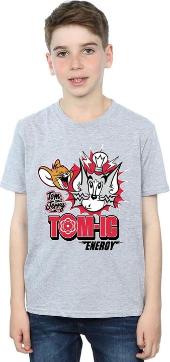 Immagine prodotto Tom & Jerry Tomic Energy Maglietta Ragazzi (140, 146)