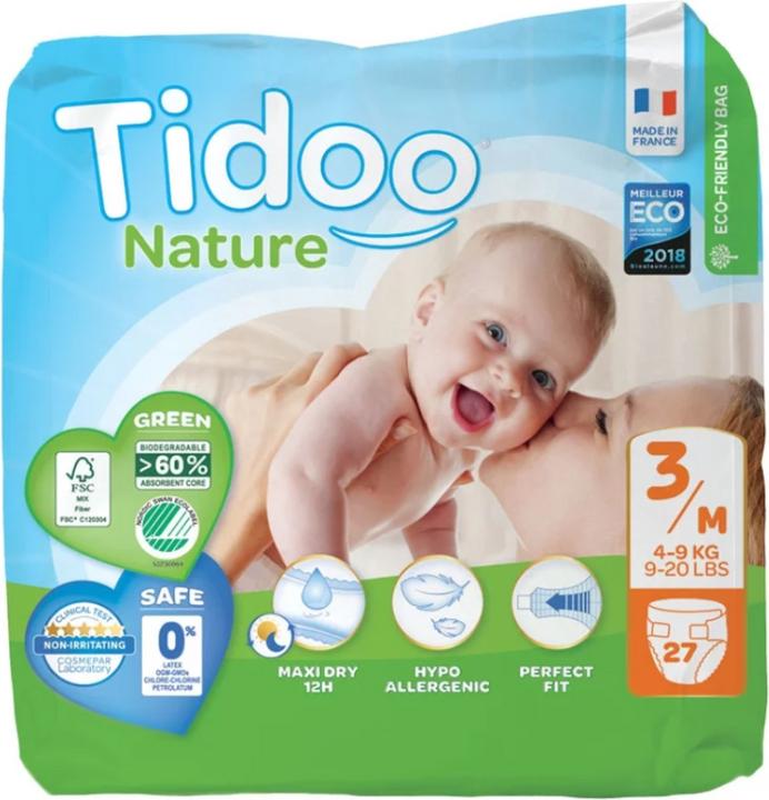 Produktbild Tidoo Nature (Gr. 3, Tragepack, 27 Stück)