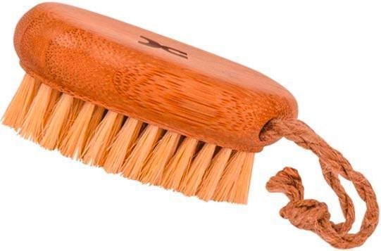 Actual product image Croll & Denecke Hand massage brush made of bamboo wood with coconut bristles