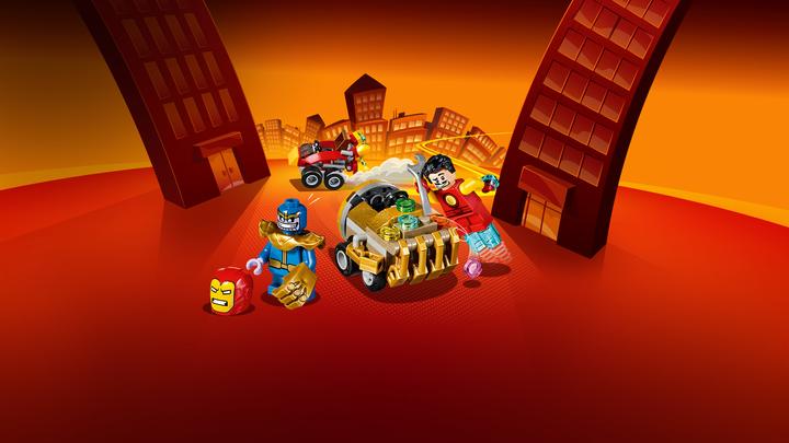 Image du produit LEGO Mighty Micros : Iron Man vs. Thanos (76072, LEGO Marvel)