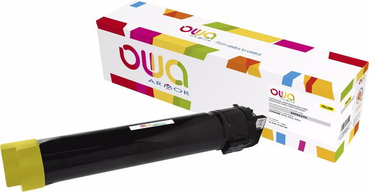 Produktbild Armor OWA OWA - Gelb - kompatibel - wiederaufbereitet - Tonerpatrone (Alternative zu: Lexm (Y)