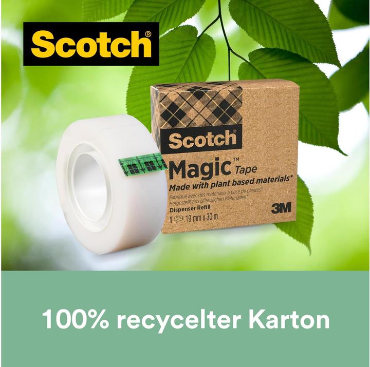 Actual product image Scotch Magic adhesive tape Greener Choice (19 mm)