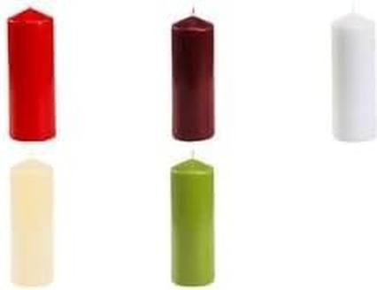 Image du produit Papstar Bougie ronde, diamètre : 60 mm, crème hauteur : 165 mm, durée de combustion : env. 44 heures (1 pcs)