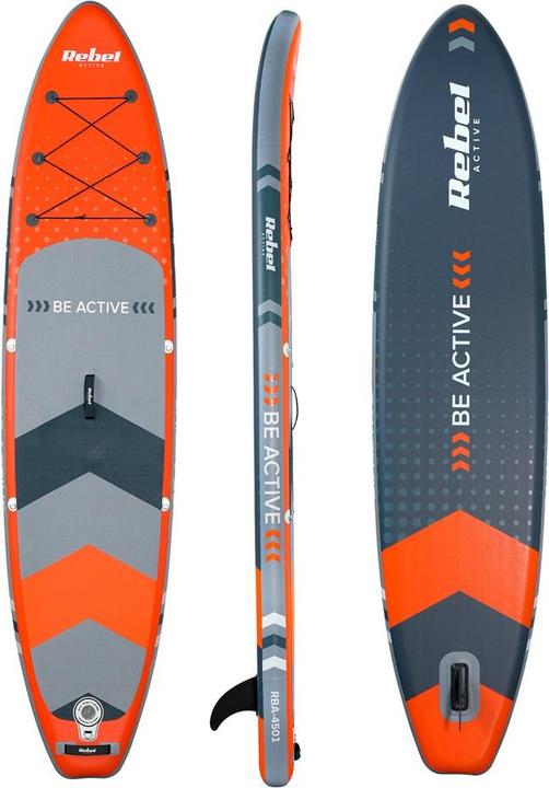Actual product image Rebel Deska do pływania SUP ACTIVE RBA4501 - pomarańczowa