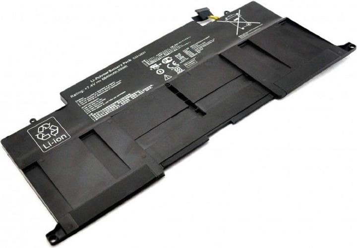 Immagine prodotto AGI Batteria per notebook compatibile con Asus ZenBook UX31A - Batteria - 6.800 mAh (6800 mAh)