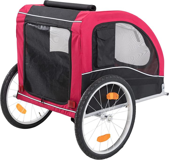 Produktbild Trixie Fahrrad-Anhänger M (Hund, Reflektoren)