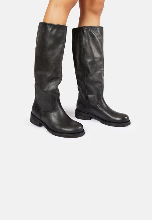 Produktbild Felmini Cooper A712, der Bikerstiefel von, ist aus Glattleder mit Vintage-Lederverarbeitung und ruts (42)