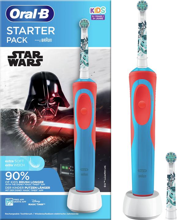 Oral-B Ora-lB Kids StarWars Promo Starterpack (Oszillierende Zahnbürste)