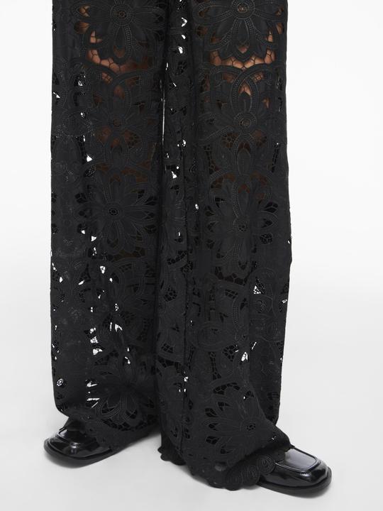 Actual product image Rouge Edit Spitzen High Waist Hose (34)