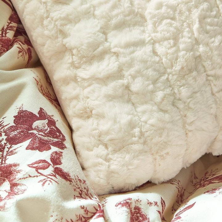 Image du produit Loberon Housse de coussin Dorelice blanc (50 x 50 cm)