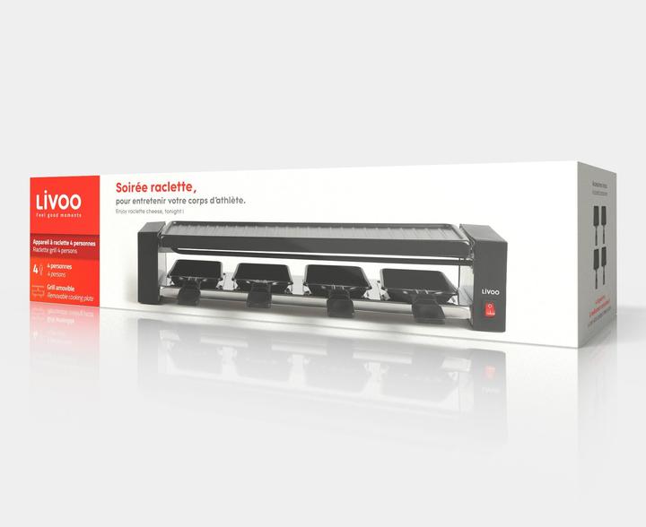 Image du produit Livoo Appareil à raclette pour 4 personnes
