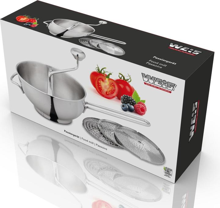Produktbild Weis Passiergerät mit 3 Einsätzen
