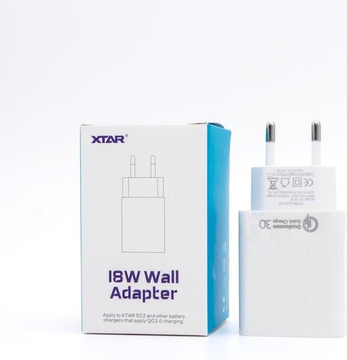 Image du produit Xtar QC3WA Chargeur USB QC 3.0, 18 W (18 W)