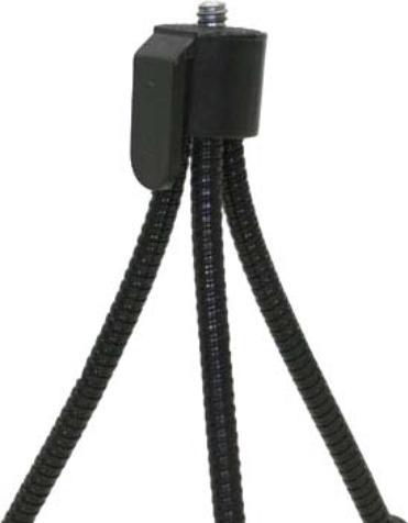 Produktbild InLine ® Mini-Stativ für Digitalkameras, 11,5cm Höhe, schwarz (Kunststoff)