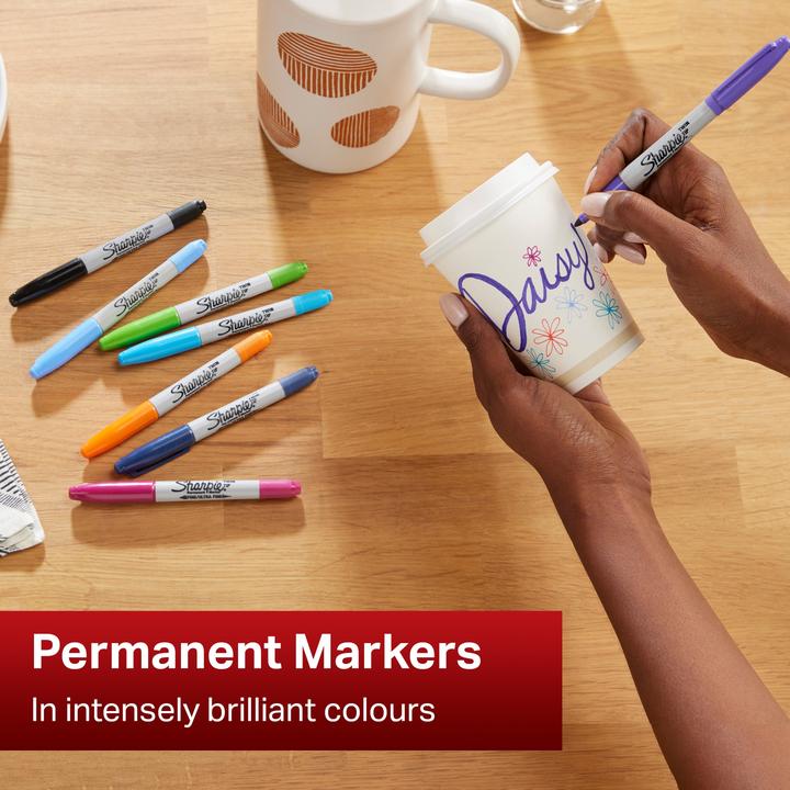 Produktbild Sharpie Permanent-Marker Twin Tip (Mehrfarbig, 0.90 mm, 8 x)