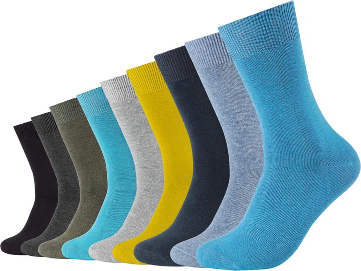 Actual product image Camano Unisex comfort cotton socks 9p (pack of 9, 43, 46)