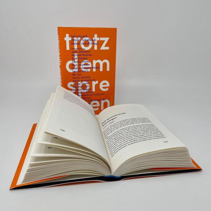 Immagine prodotto Trotzdem sprechen (Tedesco, Sasha Marianna Salzmann, Mirjam Zadoff, Asal Dardan, Durs Grünbein, Miryam Schellbach, Nahed Samour, Joana Osman, Michael Brenner, Hannan Salamat, Monika Rinck, Meron Mendel, Kathrin Röggla, Per Leo, Fadi Abdelnour, Julia Alfandari, Paula-Irene Villa Braslavsky, 2024)