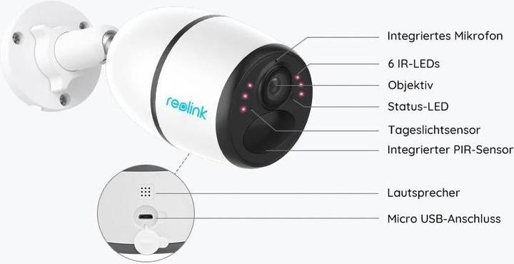 Produktbild Reolink Go Plus inkl. unlimitierte Daten für 24 Monate (2560 x 1440 (WQHD))