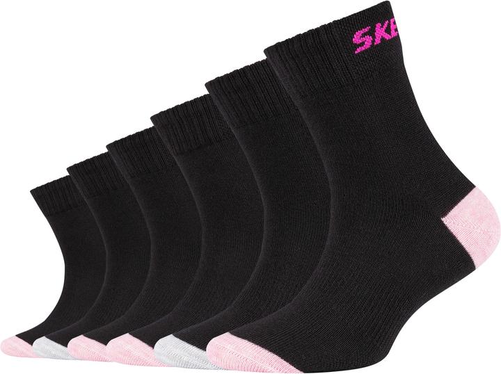 Skechers Girls Mesh Ventilation Socken 6p (6er Pack, 27, 30)