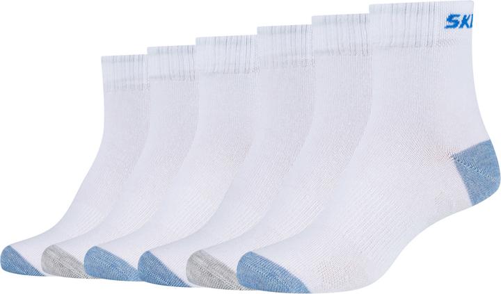 Image du produit Skechers Chaussettes de ventilation en maille pour garçons 6p (paquet de 6, 27, 30)