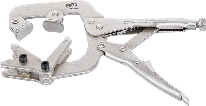Actual product image BGS Pince étau de soudeur | pour tuyaux | 250 mm (250 mm)