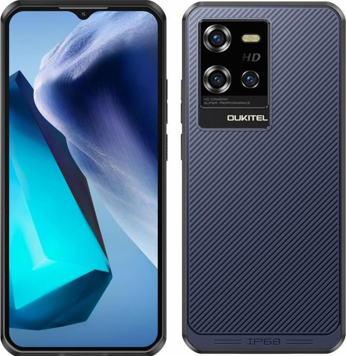 Actual product image Oukitel Smartphone WP50 4/256 6500mAh DS. Blue (256 GB, Blue, Dual SIM)