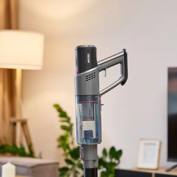 Actual product image MPM Cordless hoover MOD-70 Black purple