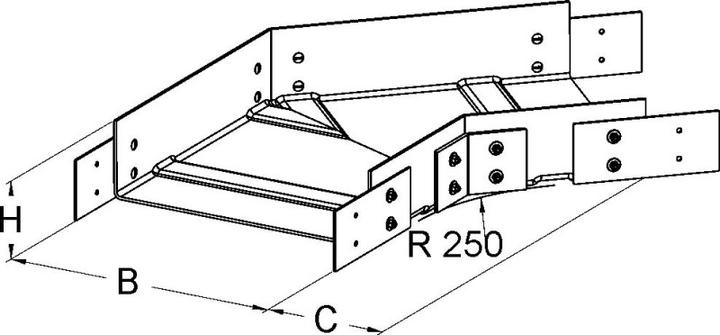Produktbild Niedax GFK-Bogen (1/8)